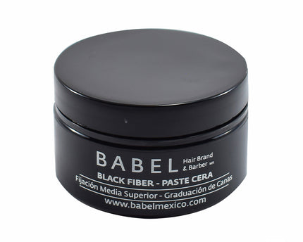 Black Fiber Paste Cera